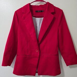 Red blazer